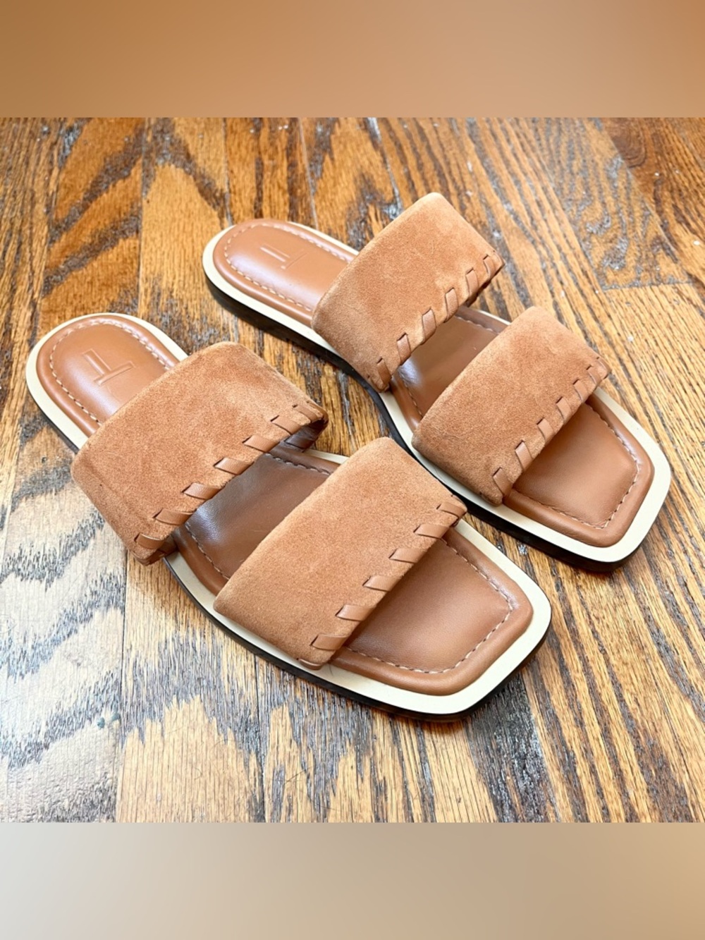 Lafayette 148 New York Nia hand sewn sandals - Picture 7 of 9